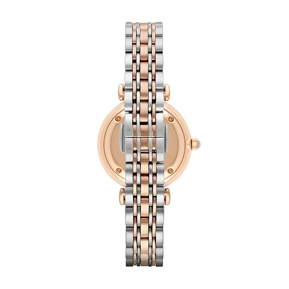 Emporio Armani Women's Retro Two-Tone Stainless Steel Quartz Watch AR1926 - Imagen 2